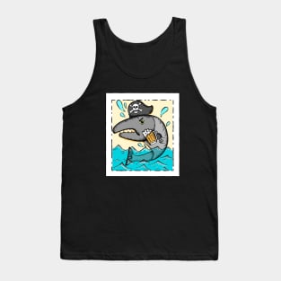 The Salty Salmon Tank Top